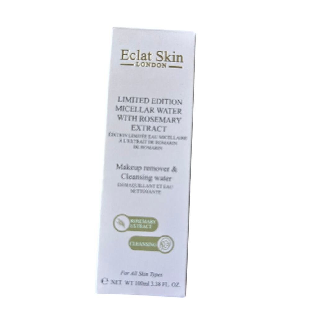 Eclat Skin Limited Edition micellar water with rosemary extract 3.38 floz